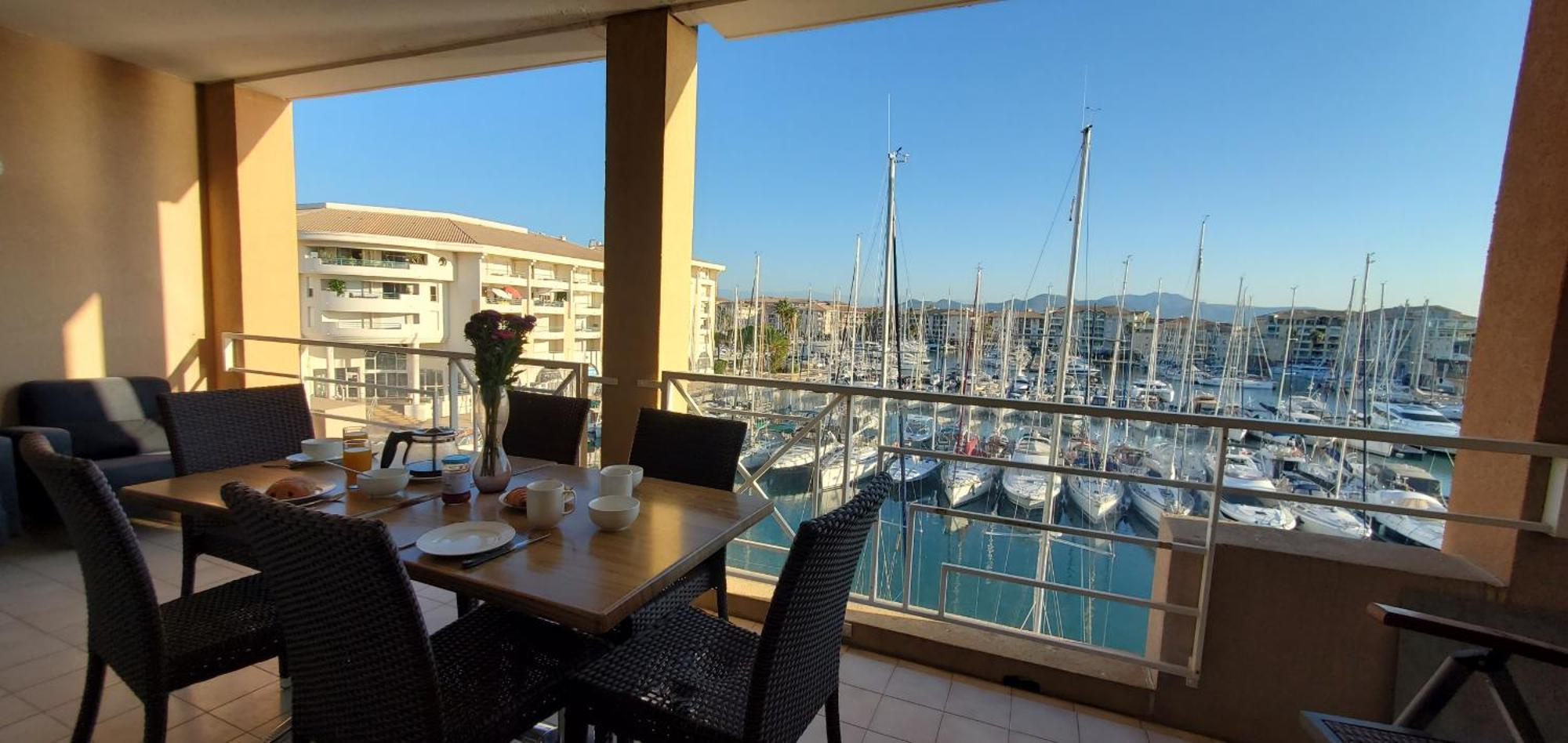Residence Cap Hermes, Incroyable Vue Sur Le Port, Fréjus エクステリア 写真