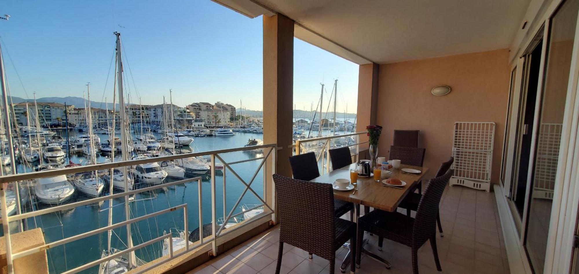 Residence Cap Hermes, Incroyable Vue Sur Le Port, Fréjus エクステリア 写真